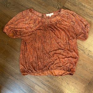 LOFT Patterned Top